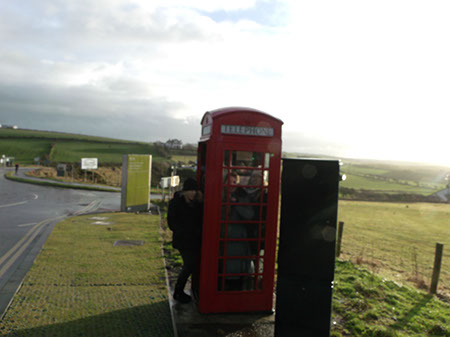 Giant's Causeway Phone Booth