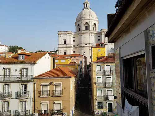 Pantheon from Sweet Lisbon Guest House