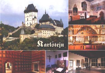 Postcard of Karlstejn