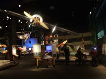 Museum of Flight,  WWI display
