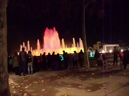 Fountain show