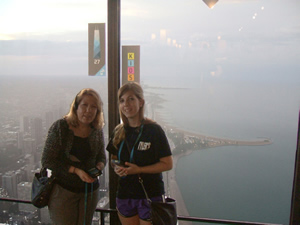 From the Hancock Observation Deck, in Chicago