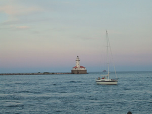 From the Navy Pier