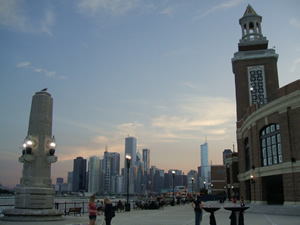 From the Navy Pier