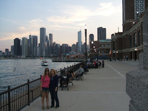 From the Navy Pier