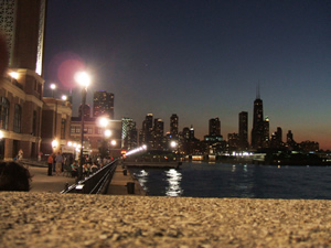 From the Navy Pier