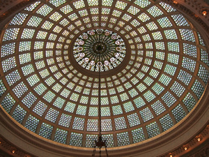 Tiffany Dome at the Chicago Cultural Center