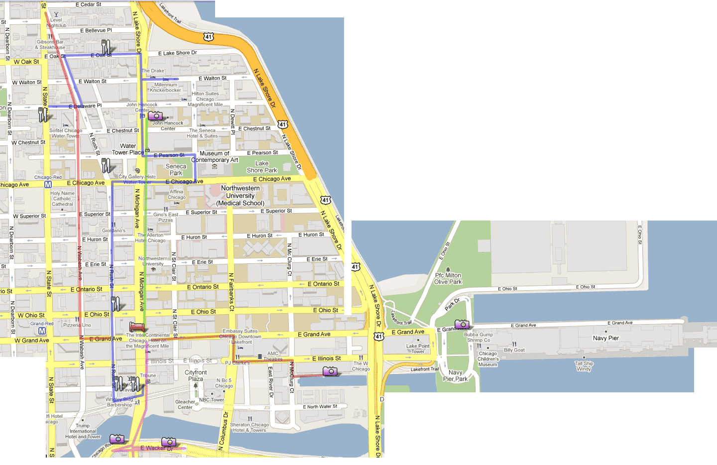 Chicago map