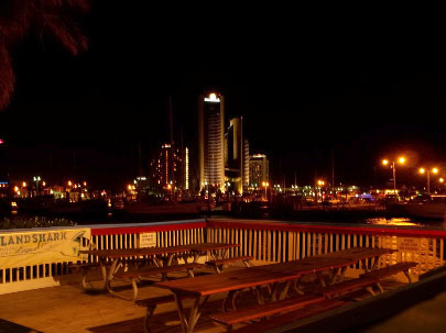 Corpus Christi, view of Hotel area