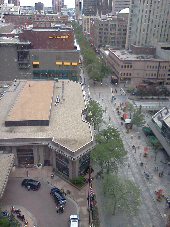 View from Denver Sheraton Suite