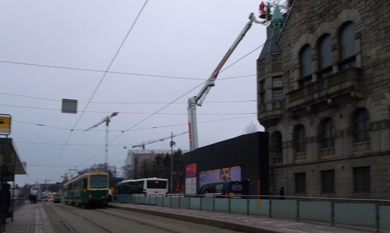 Tram to Finnish National Museum