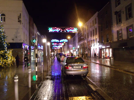 Christmas Decorations in Drogheda, Ireland