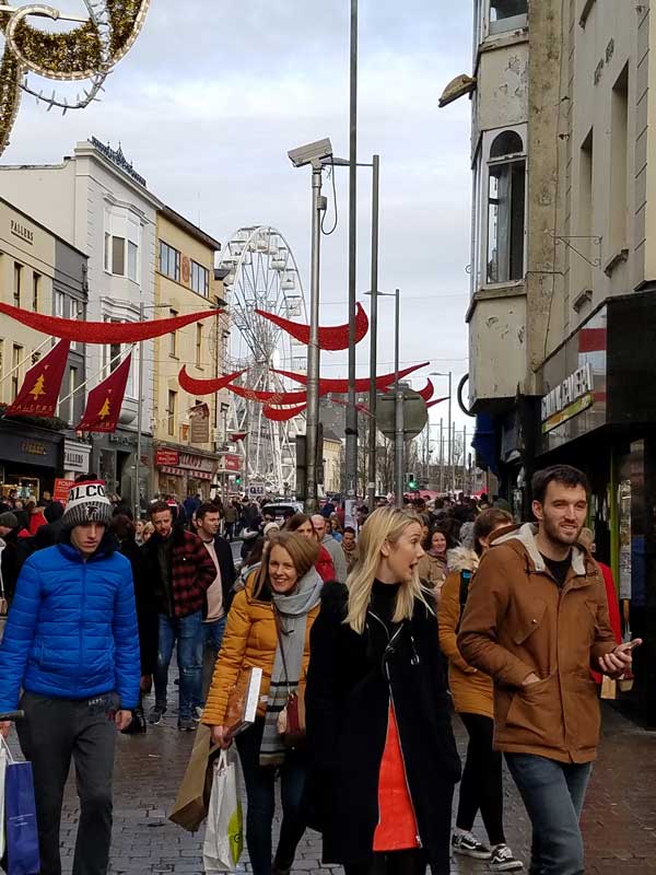 Shopping area, Galway
