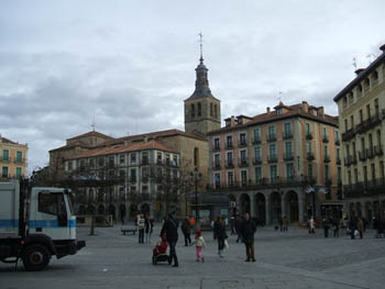 Plaza in Segovia