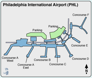 PHL Terminal Map