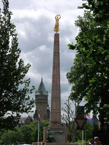 Luxembourg Constitution square
