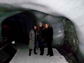 Ice Cavern at Mt. Titlis